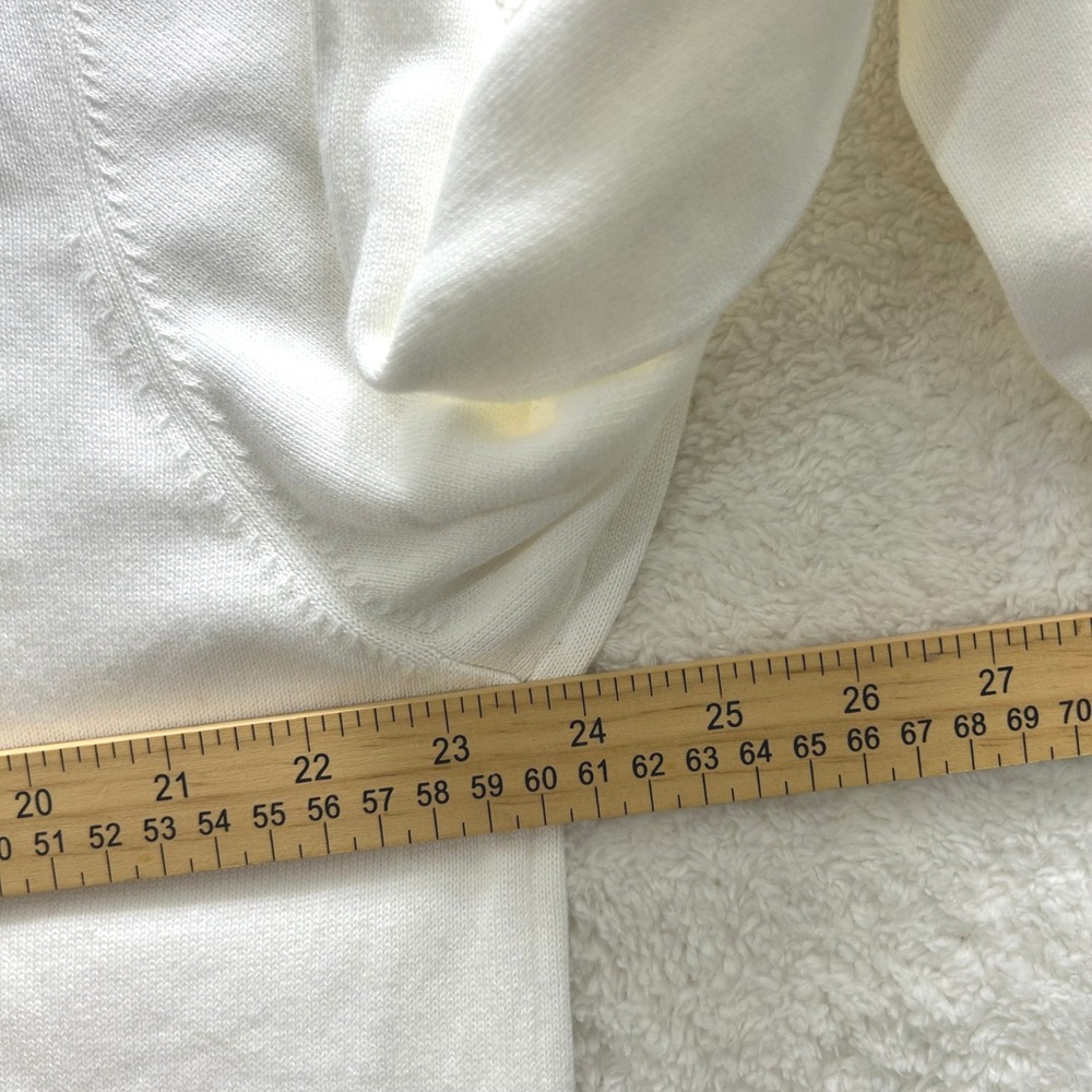 New Armani Exchange Sweater Men's‎ XL Off White Long Sleeve Style  XM001260 - Picture 12 of 14